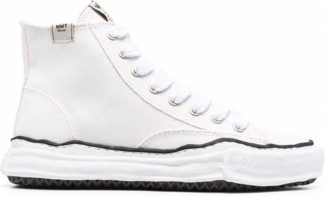 Maison MIHARA YASUHIRO High-top vetersneakers Wit