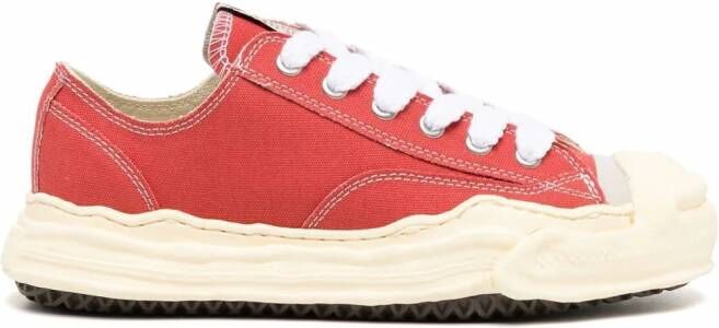 Maison MIHARA YASUHIRO Hank Original low-top sneakers Rood