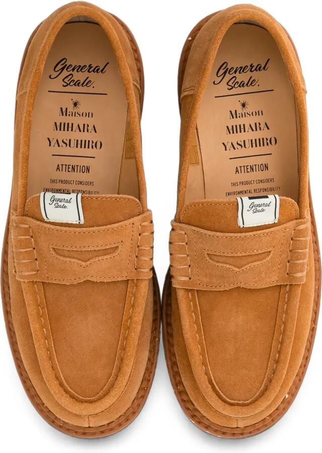 Maison MIHARA YASUHIRO Andy loafers Bruin - Foto 2