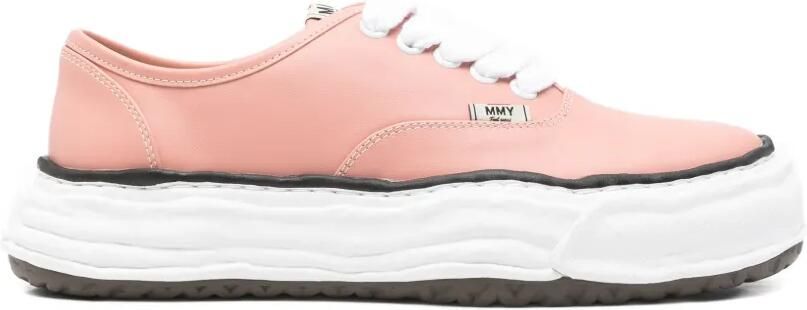 Maison MIHARA YASUHIRO Baker 26 sneakers met chunky zool Roze
