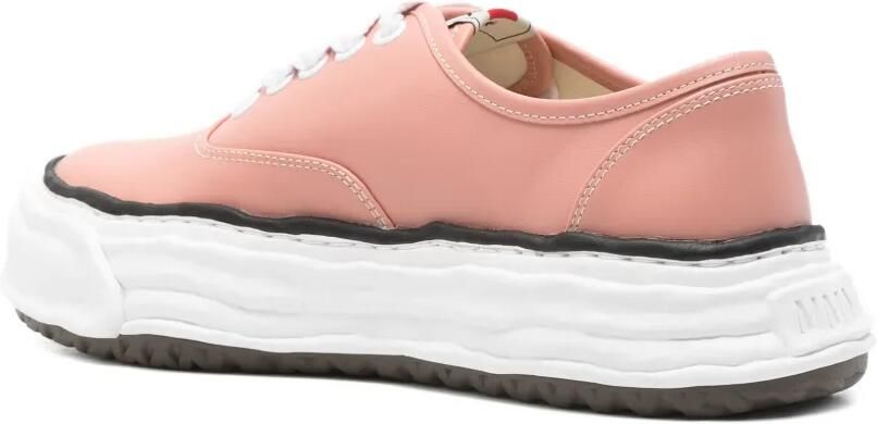 Maison MIHARA YASUHIRO Baker 26 sneakers met chunky zool Roze - Foto 4