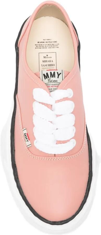 Maison MIHARA YASUHIRO Baker 26 sneakers met chunky zool Roze - Foto 2