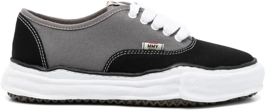 Maison MIHARA YASUHIRO Baker low-top sneakers Zwart