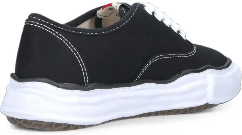 Maison MIHARA YASUHIRO "Baker" OG canvas low-top sneakers Zwart - Foto 2