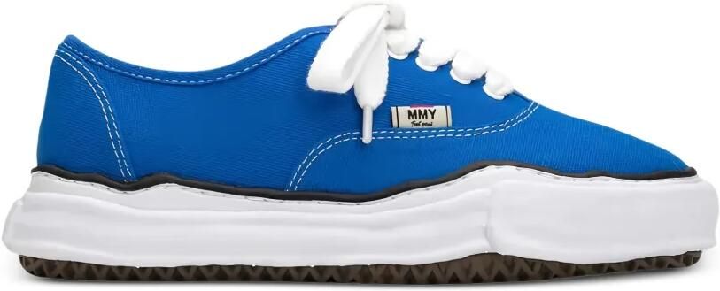 Maison MIHARA YASUHIRO Baker sneakers met ronde neus Blauw