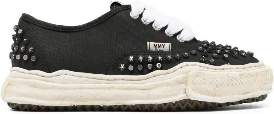 Maison MIHARA YASUHIRO Baker sneakers met studs Zwart