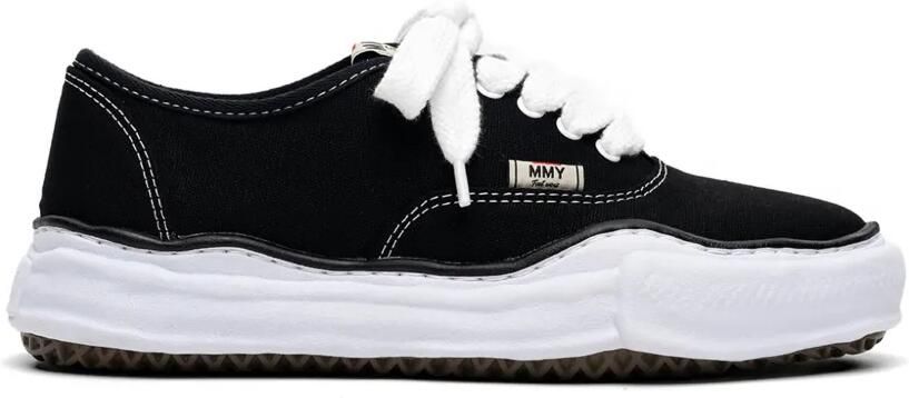 Maison MIHARA YASUHIRO Baker sneakers met vervormde zool Zwart