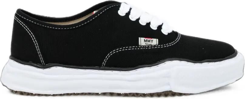 Maison MIHARA YASUHIRO Baker sneakers met vervormde zool Zwart