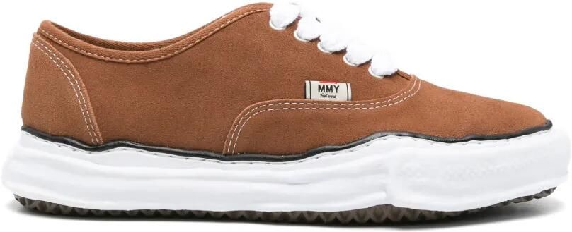 Maison MIHARA YASUHIRO Baker suède sneakers Bruin