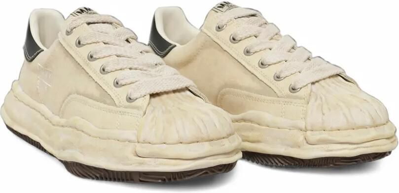 Maison MIHARA YASUHIRO Blakey bleached sneakers Beige