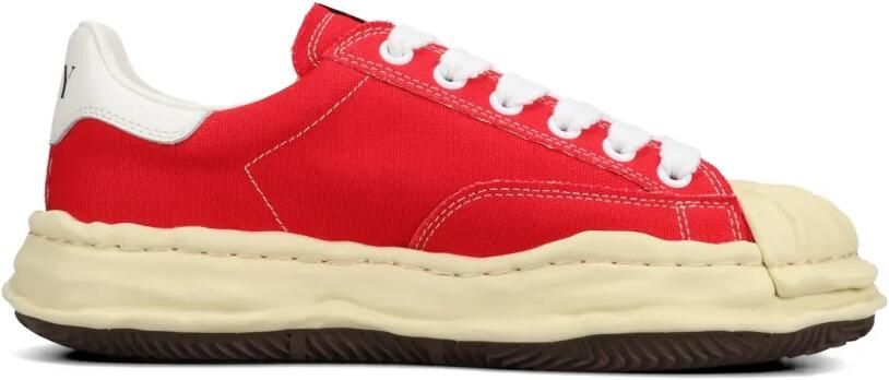 Maison MIHARA YASUHIRO Blakey canvas sneakers Rood