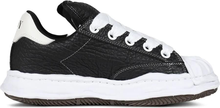 Maison MIHARA YASUHIRO Blakey leren sneakers Zwart
