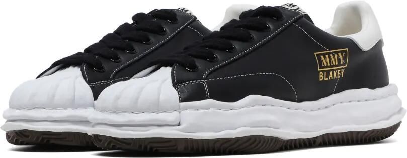 Maison MIHARA YASUHIRO Blakey leren sneakers Zwart - Foto 3