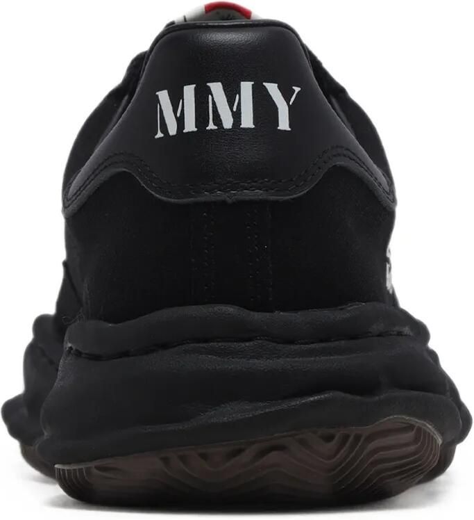 Maison MIHARA YASUHIRO "BLAKEY" OG Sole canvas low-top sneakers Zwart - Foto 2