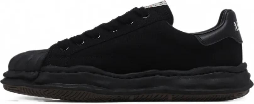 Maison MIHARA YASUHIRO "BLAKEY" OG Sole canvas low-top sneakers Zwart - Foto 4