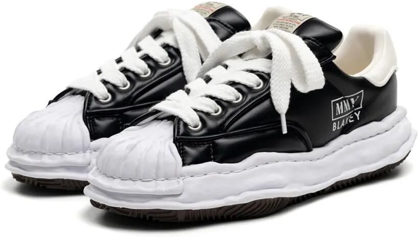 Maison MIHARA YASUHIRO Blakey OG Sole gewatteerde low-top sneakers Zwart - Foto 5