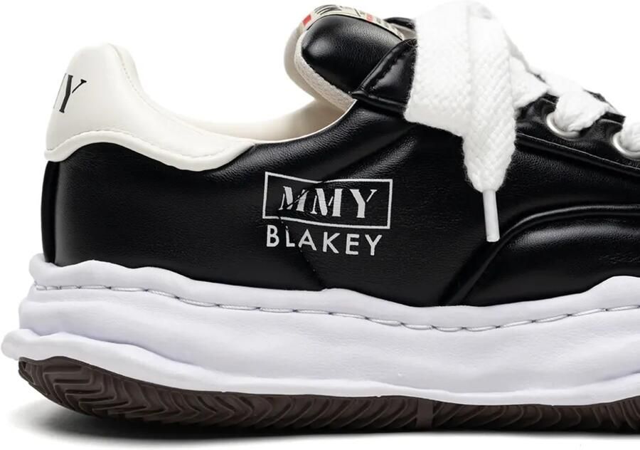 Maison MIHARA YASUHIRO Blakey OG Sole gewatteerde low-top sneakers Zwart - Foto 3