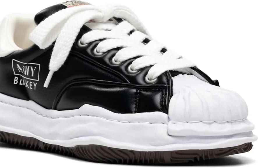 Maison MIHARA YASUHIRO Blakey OG Sole gewatteerde low-top sneakers Zwart - Foto 4