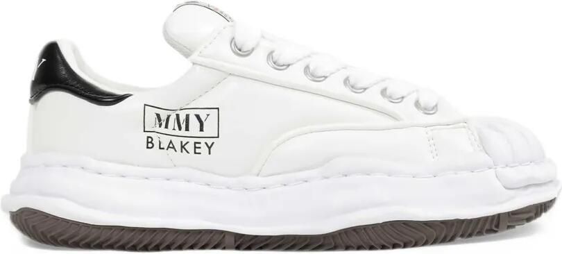 Maison MIHARA YASUHIRO "Blakey" OG sole padded PU low-top sneakers Wit