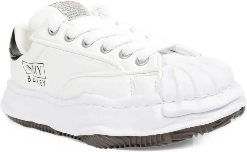 Maison MIHARA YASUHIRO "Blakey" OG sole padded PU low-top sneakers Wit - Foto 3