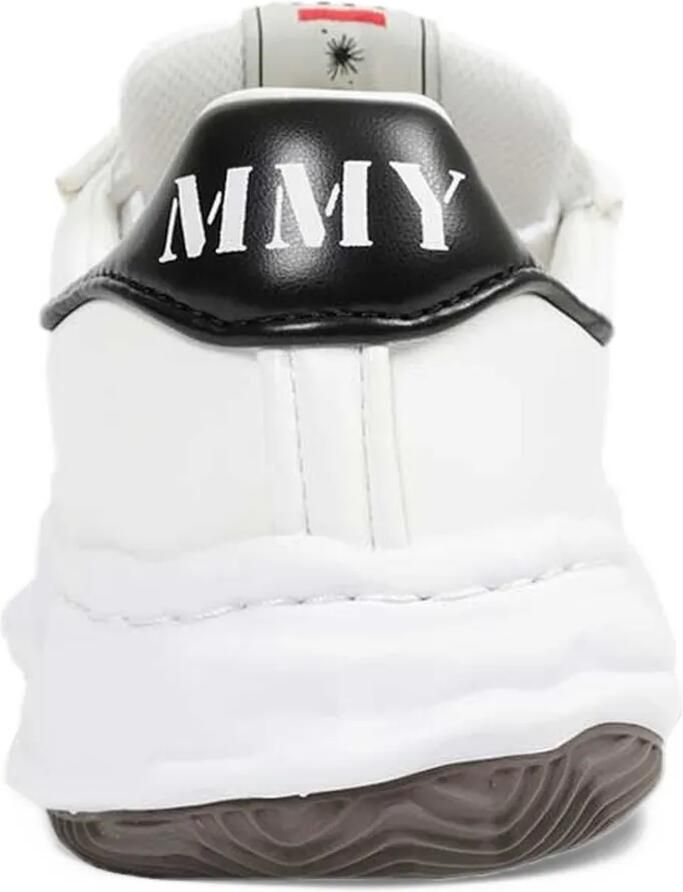 Maison MIHARA YASUHIRO "Blakey" OG sole padded PU low-top sneakers Wit - Foto 2
