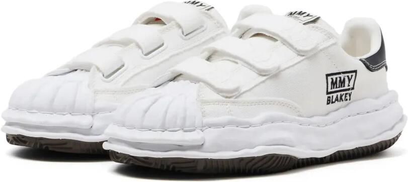 Maison MIHARA YASUHIRO Blakey sneakers met klittenband Wit - Foto 4