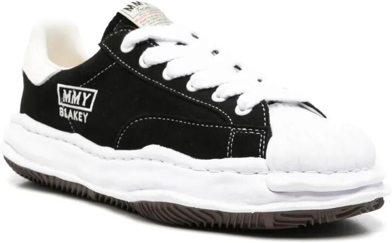 Maison MIHARA YASUHIRO Blakey sneakers met vervormde zool Zwart - Foto 2