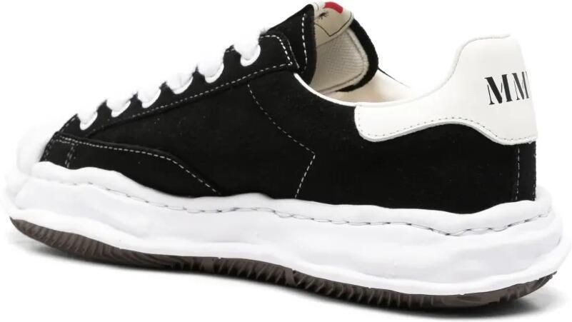 Maison MIHARA YASUHIRO Blakey sneakers met vervormde zool Zwart - Foto 3