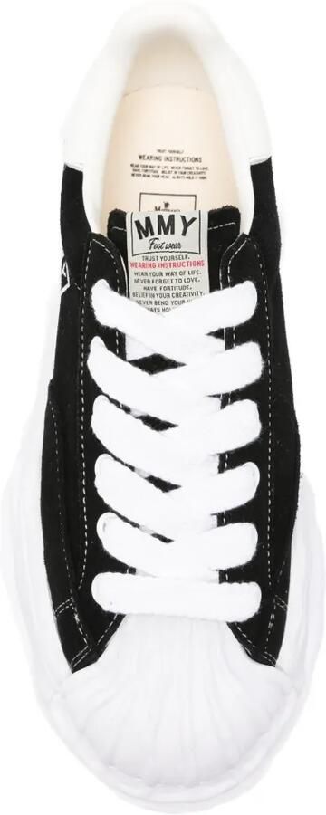 Maison MIHARA YASUHIRO Blakey sneakers met vervormde zool Zwart - Foto 4