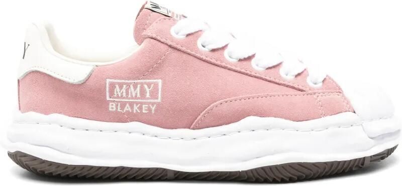 Maison MIHARA YASUHIRO Blakey suède sneakers Roze - Foto 4