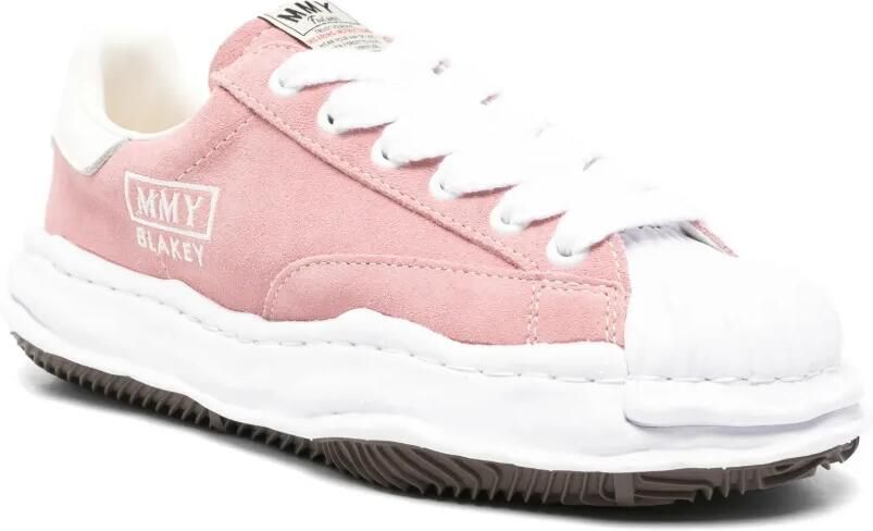 Maison MIHARA YASUHIRO Blakey suède sneakers Roze - Foto 2