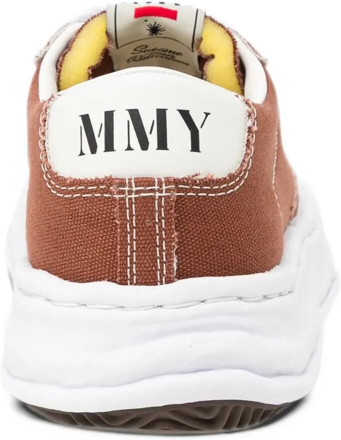 Maison MIHARA YASUHIRO canvas panelled sneakers Bruin - Foto 2