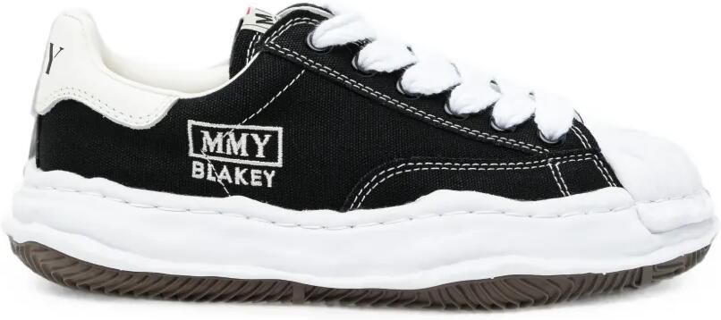 Maison MIHARA YASUHIRO Canvas sneakers Zwart