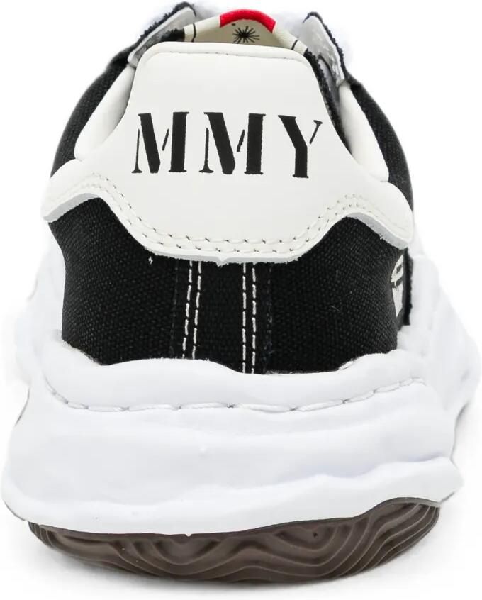 Maison MIHARA YASUHIRO Canvas sneakers Zwart - Foto 3