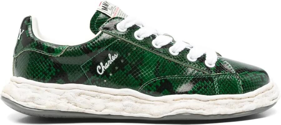 Maison MIHARA YASUHIRO Charles sneakers Groen