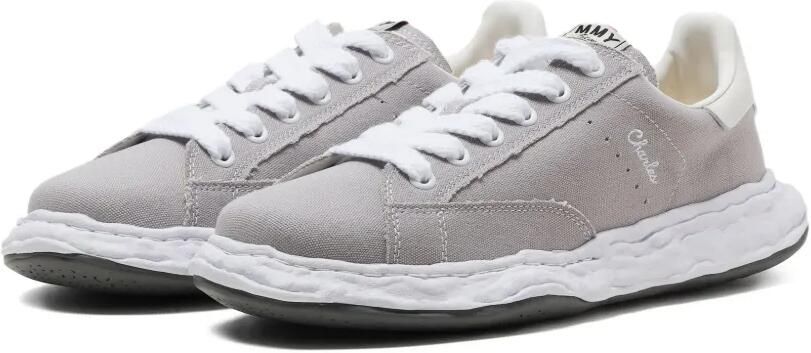 Maison MIHARA YASUHIRO Charles sneakers met logo Grijs - Foto 4