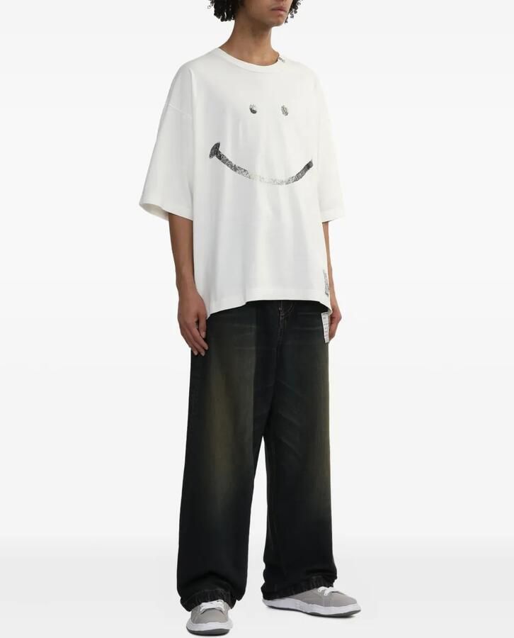 Maison MIHARA YASUHIRO Charles sneakers met logo Grijs - Foto 2