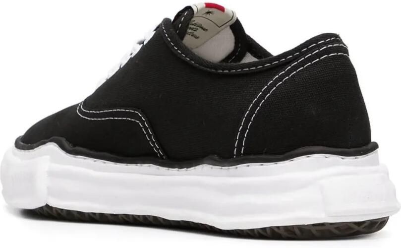 Maison MIHARA YASUHIRO Chunky sneakers met gerafeld effect Zwart - Foto 2