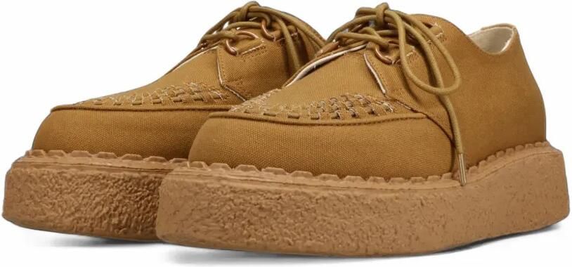 Maison MIHARA YASUHIRO DAVID woven-detail sneakers Beige