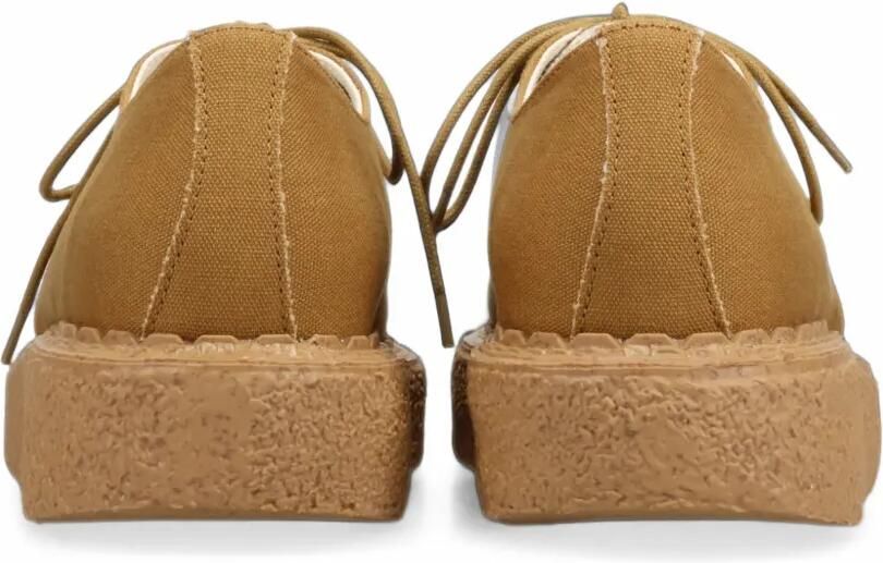 Maison MIHARA YASUHIRO DAVID woven-detail sneakers Beige - Foto 3