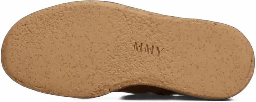 Maison MIHARA YASUHIRO DAVID woven-detail sneakers Beige - Foto 4