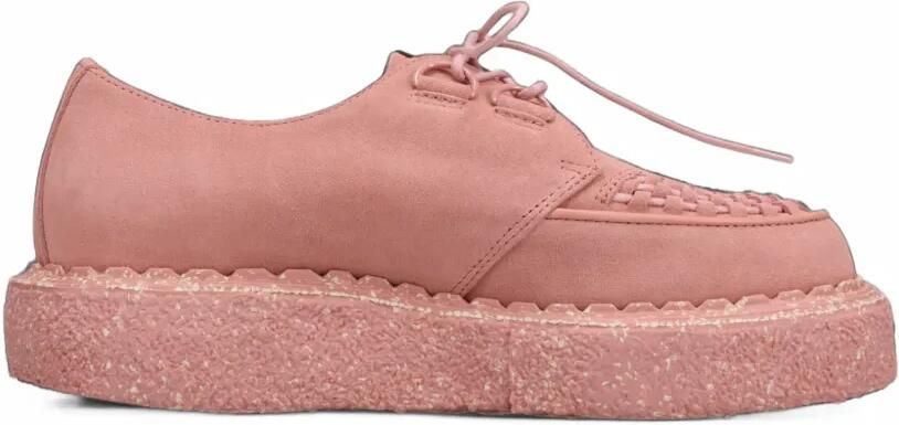 Maison MIHARA YASUHIRO David woven-detail sneakers Roze