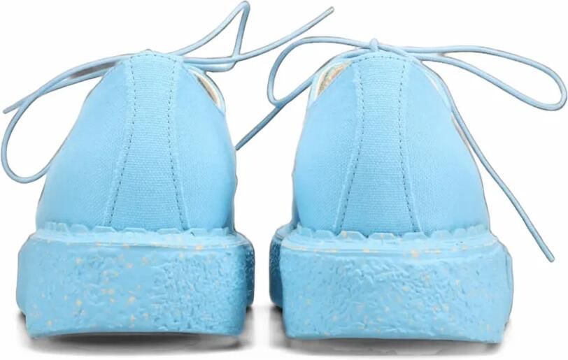 Maison MIHARA YASUHIRO "David"canvas inter lace shoes Blauw - Foto 3