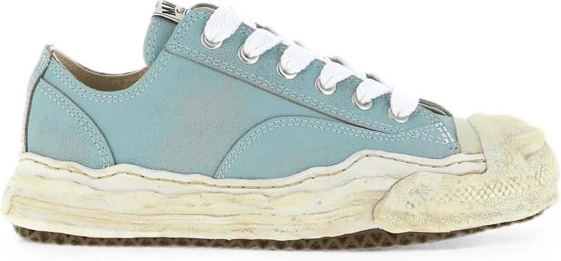 Maison MIHARA YASUHIRO Hank OG Sole leren low-top sneakers Blauw