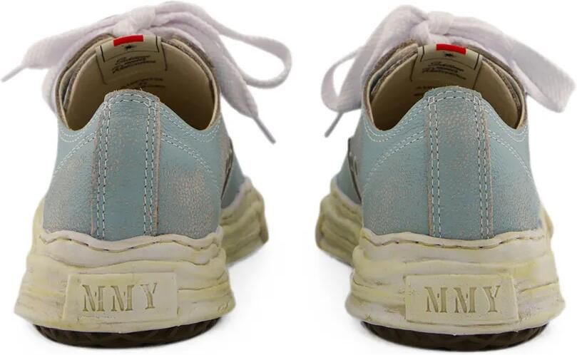 Maison MIHARA YASUHIRO Hank leren sneakers Blauw - Foto 4