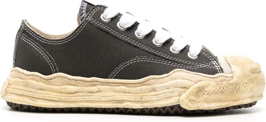 Maison MIHARA YASUHIRO Hank low-top sneakers Groen