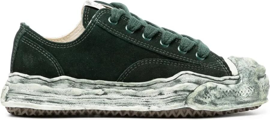 Maison MIHARA YASUHIRO Hank low-top sneakers Groen