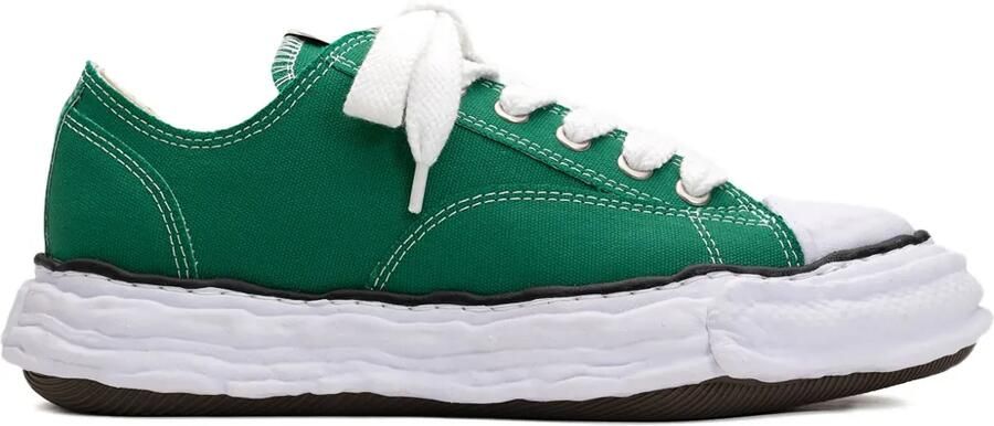 Maison MIHARA YASUHIRO Hank low-top sneakers Groen