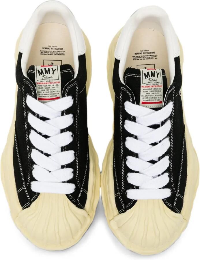 Maison MIHARA YASUHIRO Hank low-top sneakers Zwart - Foto 2