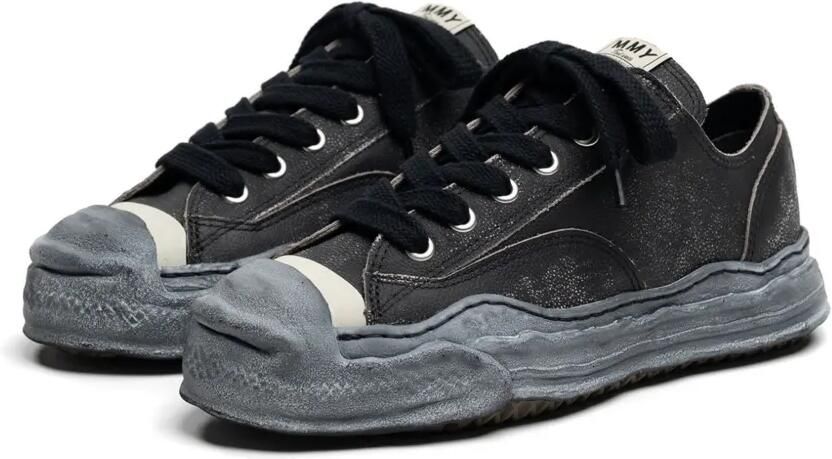 Maison MIHARA YASUHIRO Hank OG sneakers met chunky zool Zwart - Foto 2